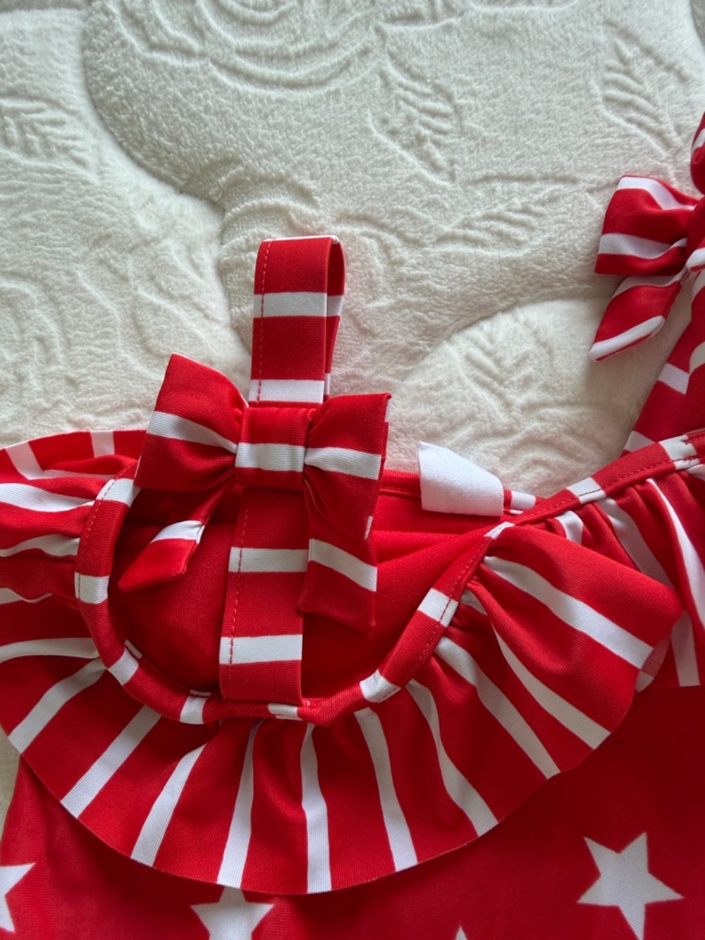 GAP Red and White Star One-Piece Swimsuit for Kids - Picture 2 of 4